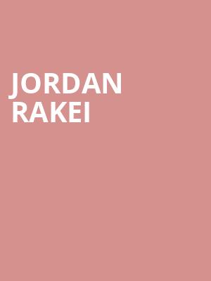 Jordan Rakei, Warsaw, Brooklyn