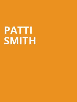 Patti Smith, Brooklyn Steel, Brooklyn