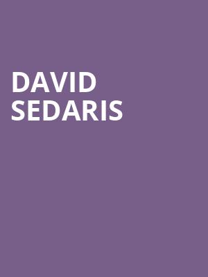 David Sedaris, Kings Theatre, Brooklyn