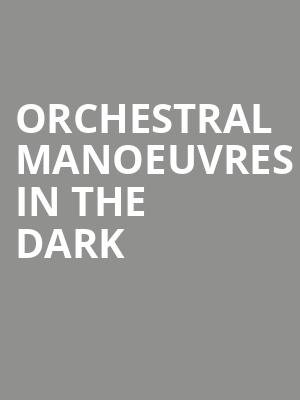 Orchestral Manoeuvres In The Dark, Brooklyn Steel, Brooklyn