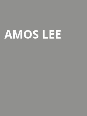 Amos Lee, Paramount Theatre, Brooklyn