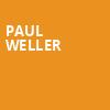 Paul Weller, Kings Theatre, Brooklyn