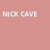 Nick Cave, Kings Theatre, Brooklyn